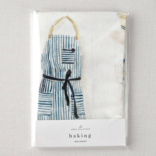 Baking cotton flour sack tea towel - Heartfelt Gift Box