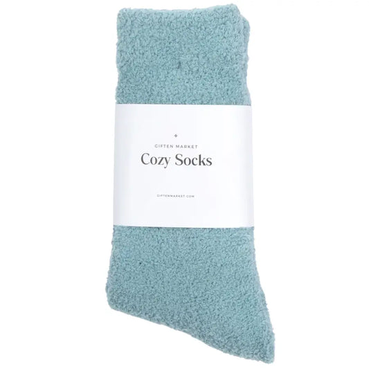 Cozy Cloud Socks | Stone Blue