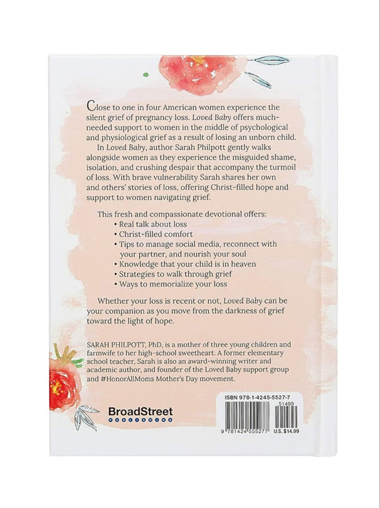 Loved Baby: 31 Devotions Helping You Grieve and Cherish Your Child after Pregnancy Loss (Hardcover) - Heartfelt Gift Box