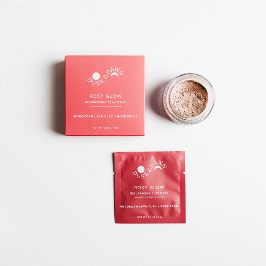 Rosy Glow Resurfacing Clay Mask | Single Treatment