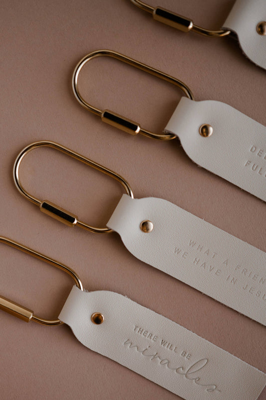 Choose Joy Blonde Keychain