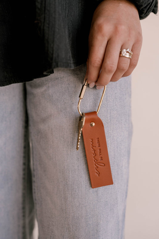 There Will Be Miracles Camel Key Fob