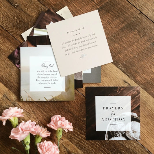 Prayers Cards For Adoption - Heartfelt Gift Box