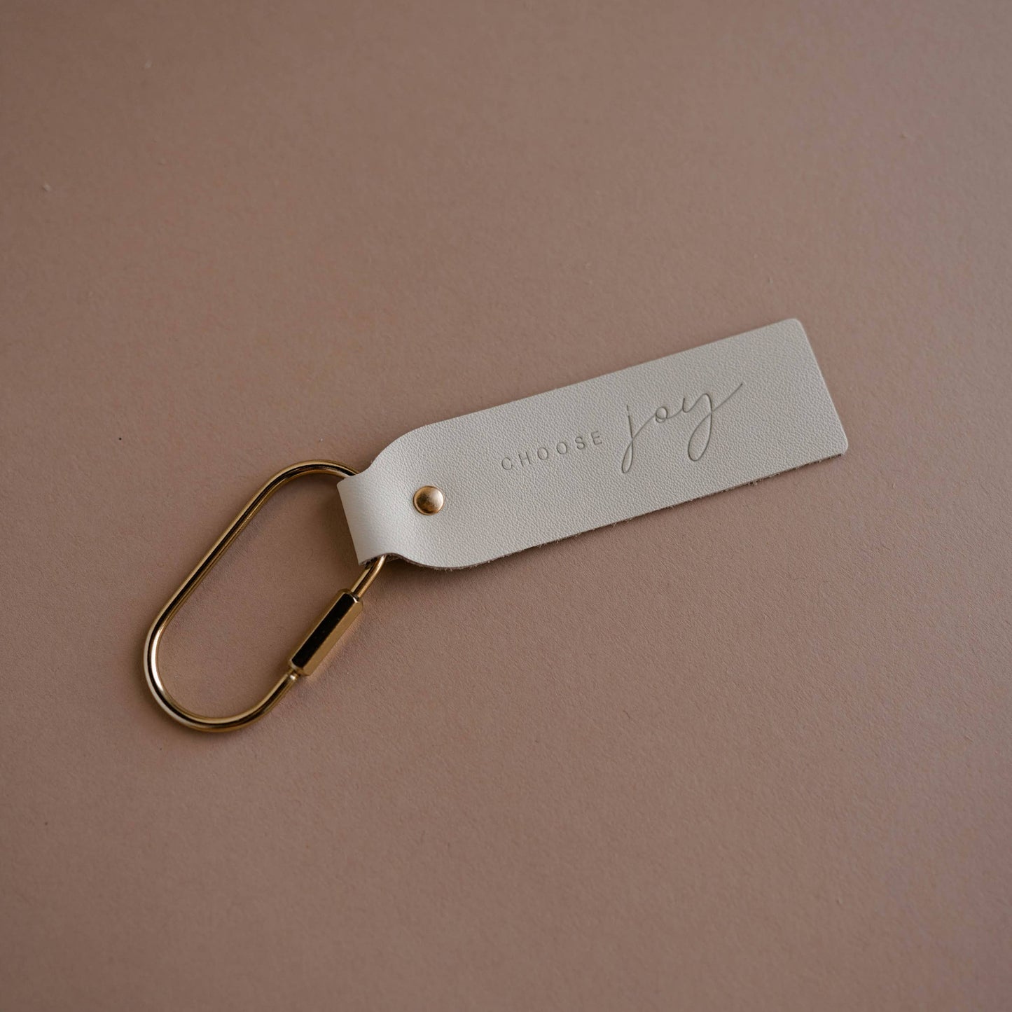 Choose Joy Blonde Keychain