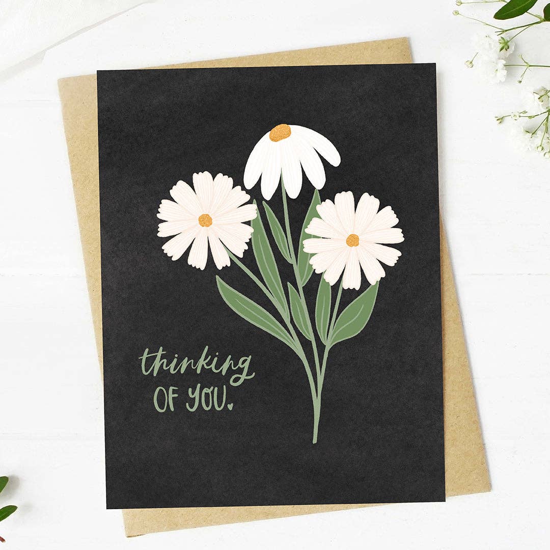 Thinking of You Sympathy Card - Heartfelt Gift Box