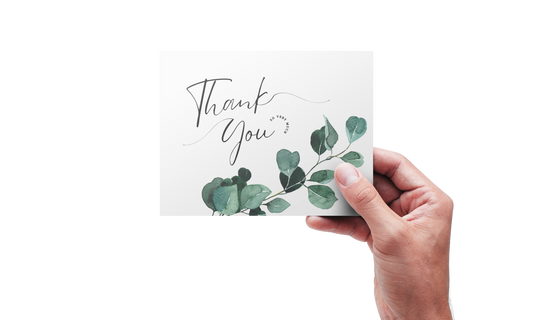 Thank You Card - Heartfelt Gift Box