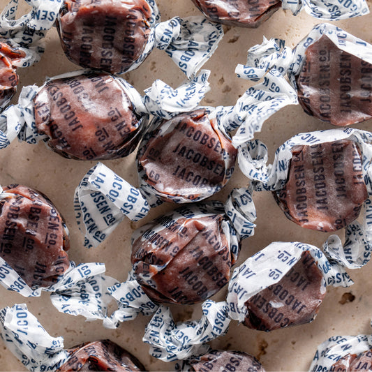 Chocolate Caramel Candy with Pure Sea Salt | Box of 20