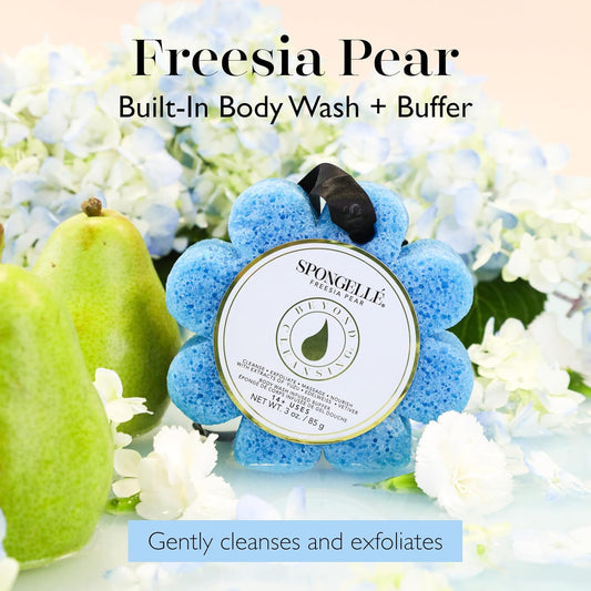Wild Flower Body Scrubber | Freesia Pear