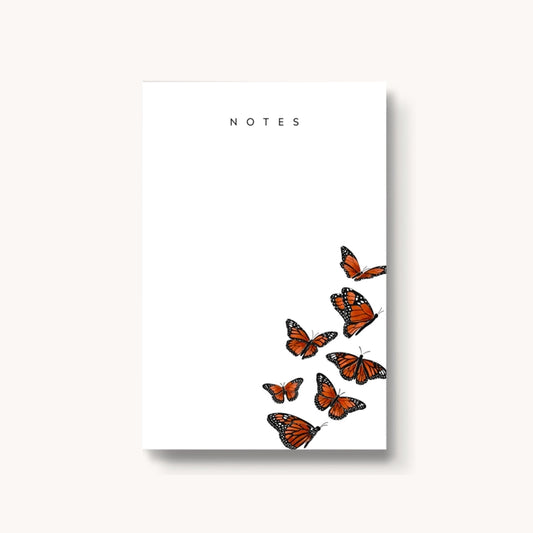 Flying Butterflies Notepad, 4x6 in.