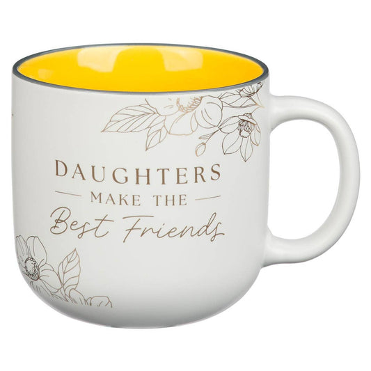 Yellow Mug | Daughters Make Best Friends - Heartfelt Gift Box