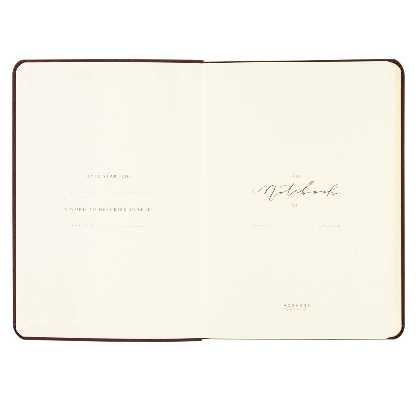 Hosanna Revival Notebook | Helena Theme