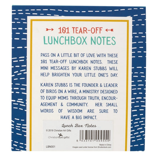 101 Inspirational Lunch Box Notes - Heartfelt Gift Box