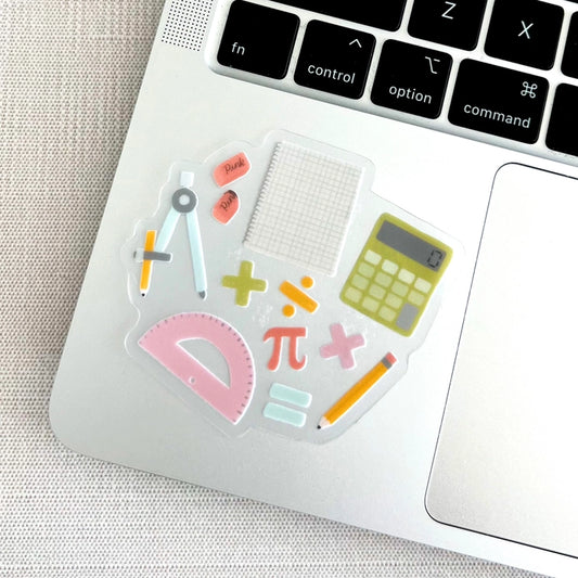 Math Teacher Sticker
