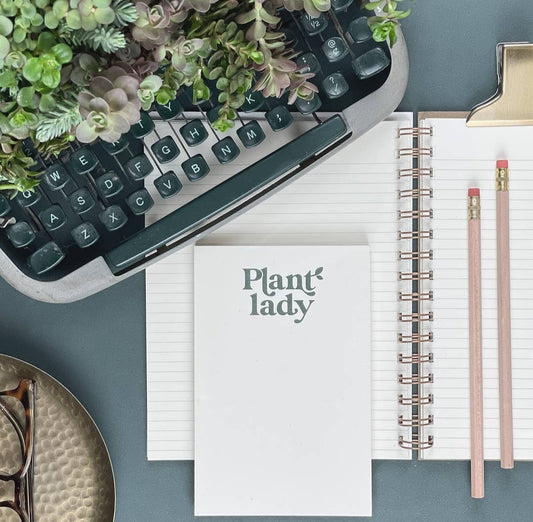 Plant Lady Notepad - Heartfelt Gift Box