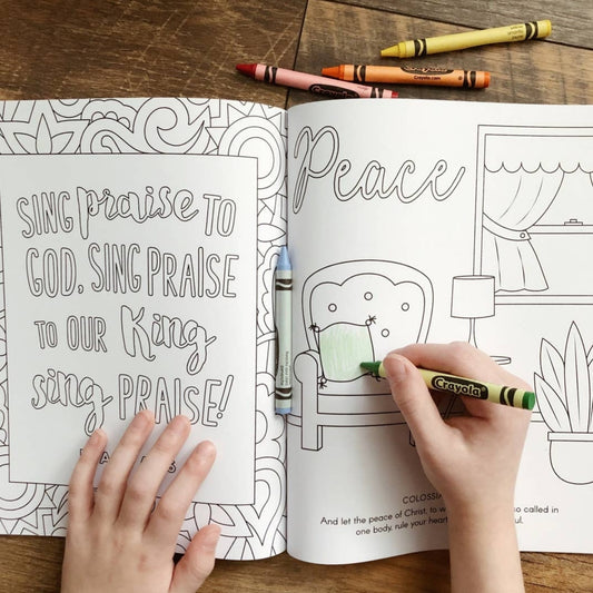 Colored with Grace | Kids Coloring Book - Heartfelt Gift Box