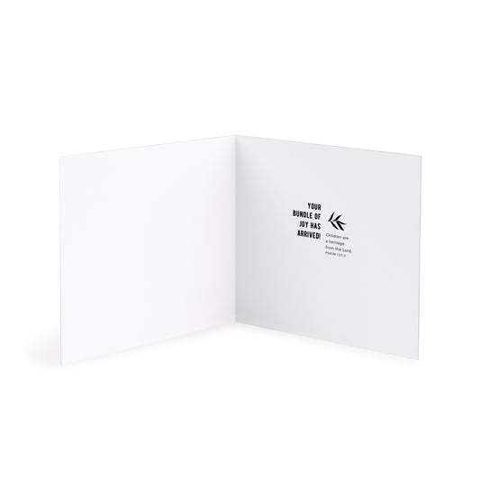 Baby Girl Greeting Card - Heartfelt Gift Box