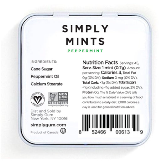 Simply Mints, Peppermint - Heartfelt Gift Box