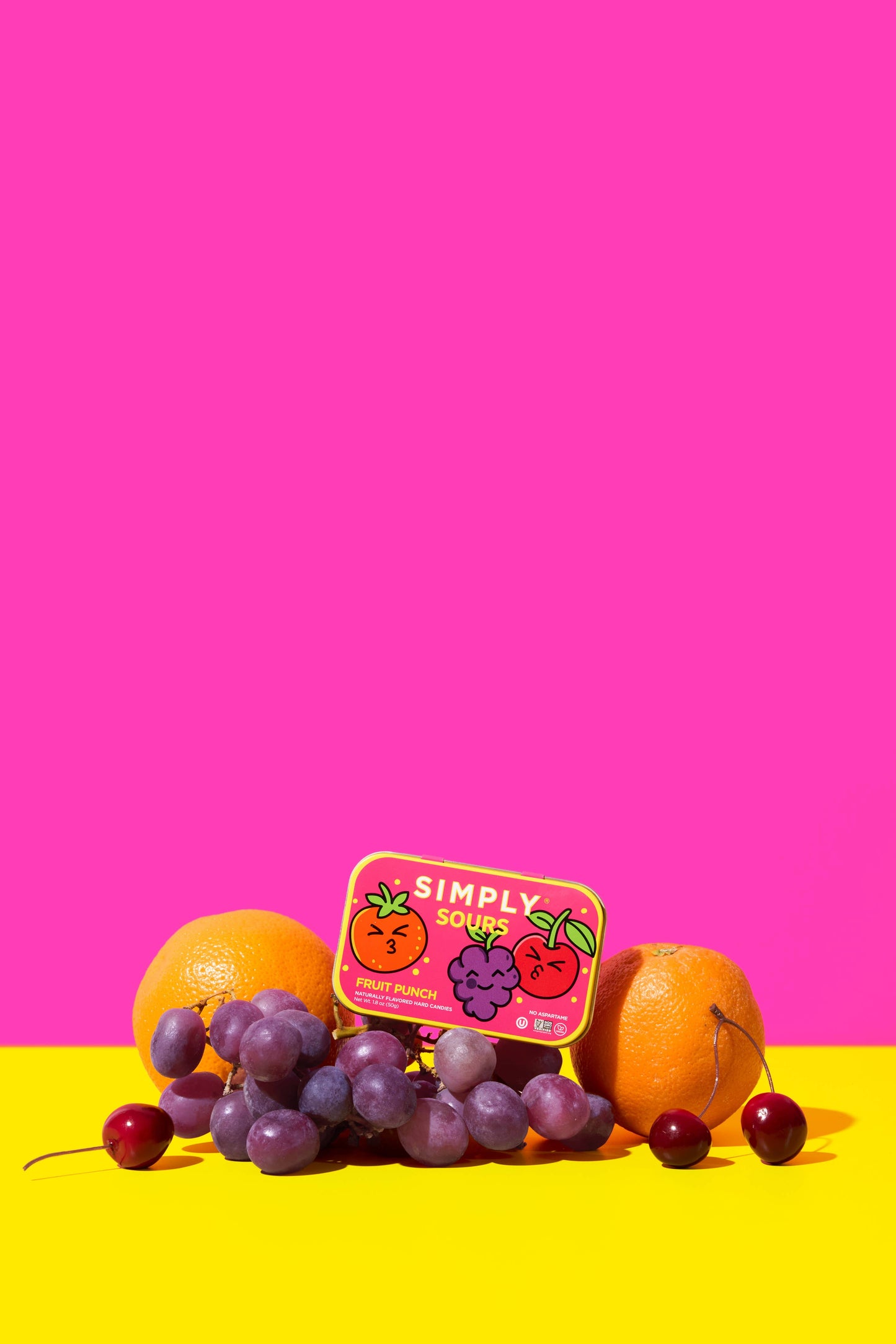 Simply Sours - Fruit Punch 1.8oz - Heartfelt Gift Box