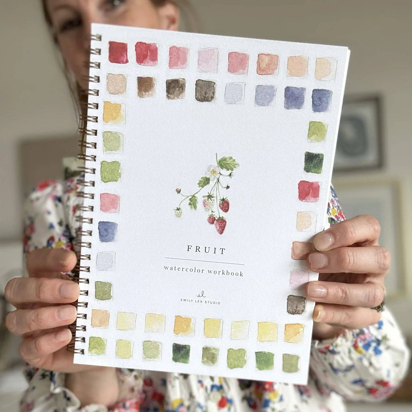Fruit Watercolor Workbook - Heartfelt Gift Box