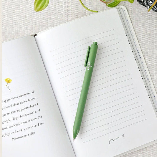 Olive Jotter Pen | Delight - Heartfelt Gift Box