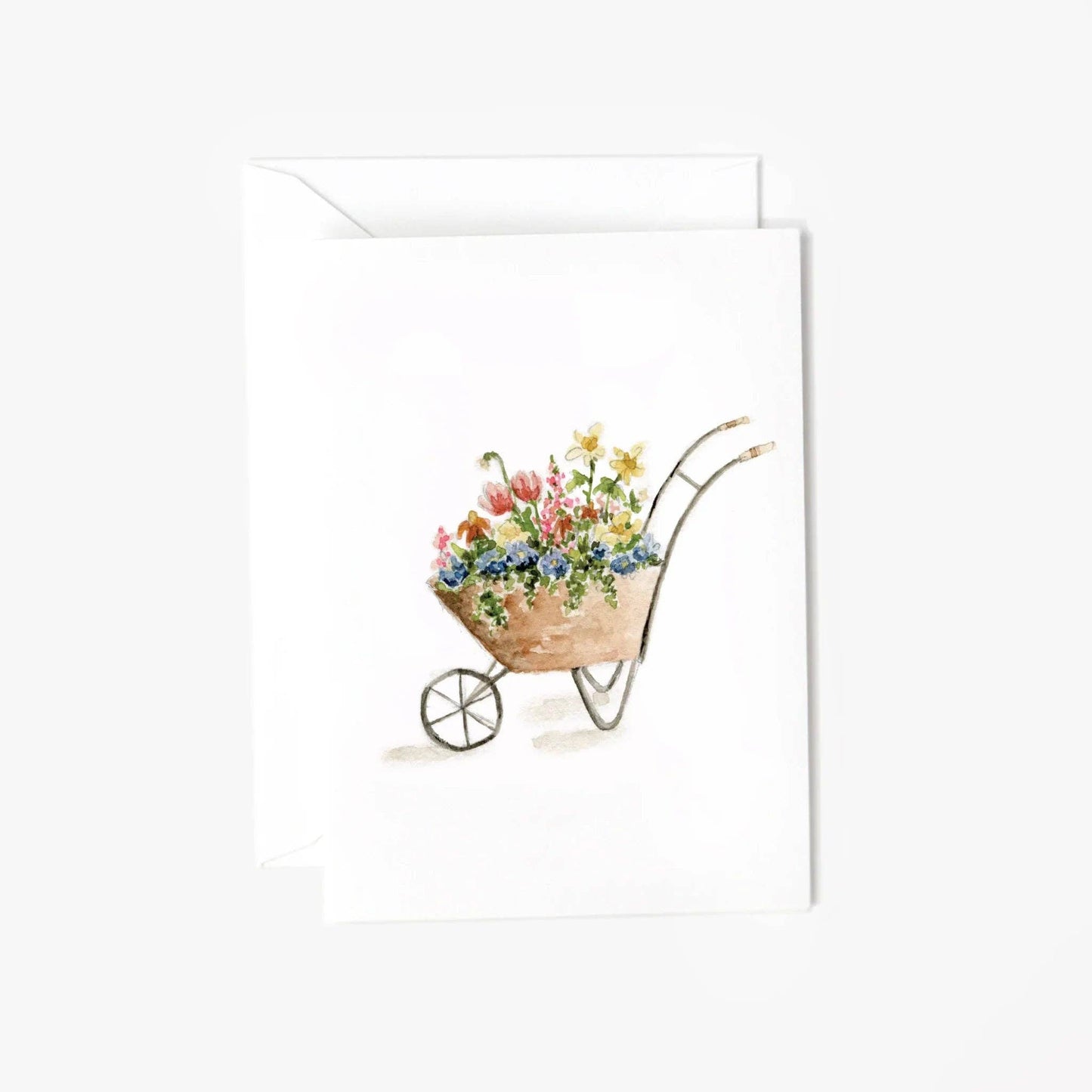 Wheelbarrow mini enclosure notecard - Heartfelt Gift Box