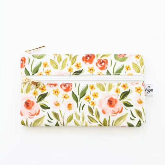 Spring Garden Pencil Pouch - Heartfelt Gift Box