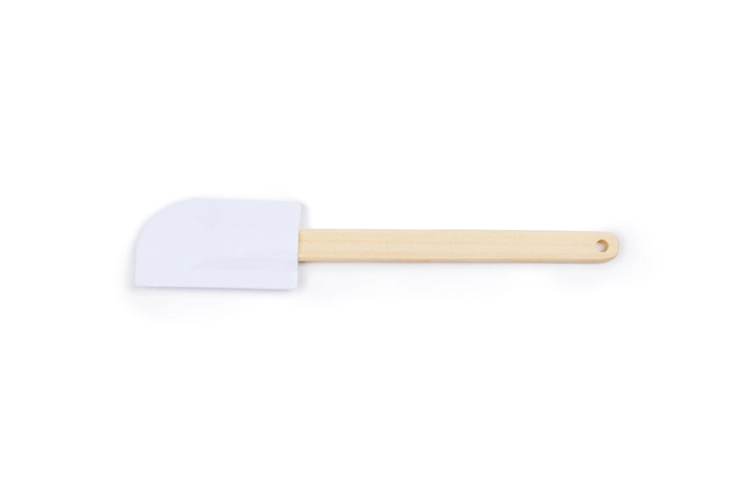 Spatula, Plastic with Wood Handle