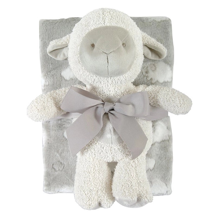 Blanket & Lamb Set | Gray