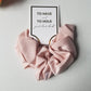 Blusth Pink Scrunchie