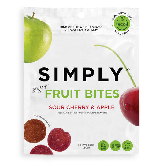 Fruit Bites | Sour Cherry & Apple, 1.8 oz Bags