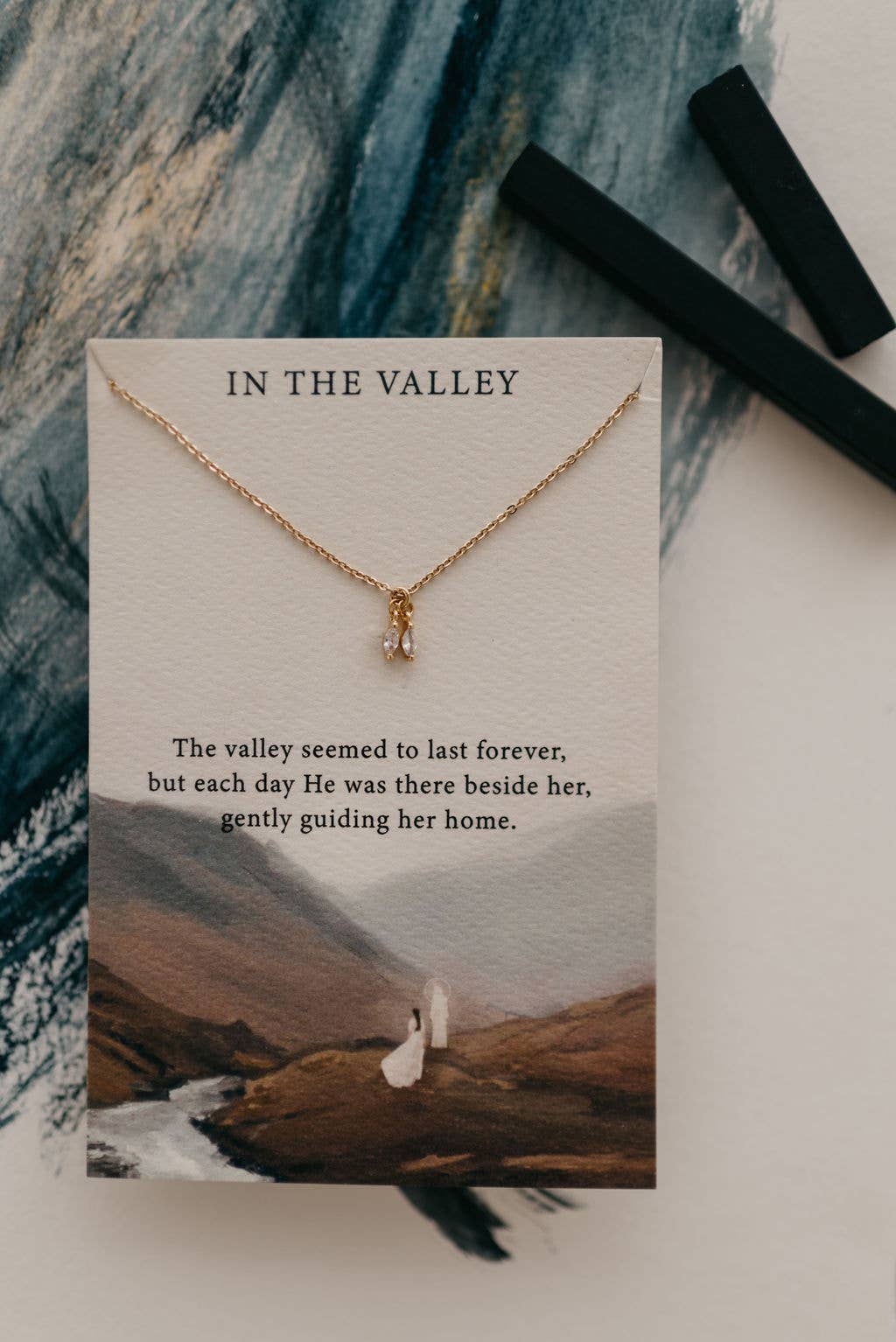 In the Valley Necklace | Psalm 23:4