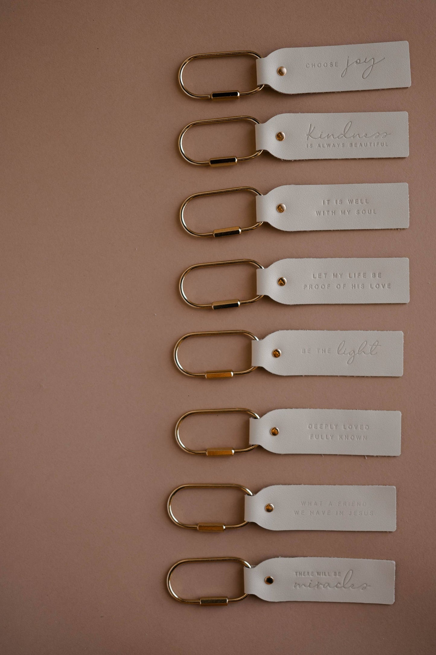 There Will Be Miracles Blonde Keychain