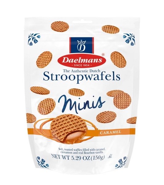 Caramel Mini Stroopwafels Pouch