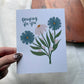 Praying for You Flowers Card
