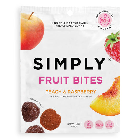 Fruit Bites | Peach Raspberry, 1.8 oz Bags