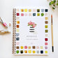 Bouquets watercolor workbook - Heartfelt Gift Box