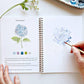 Flowers watercolor workbook - Heartfelt Gift Box