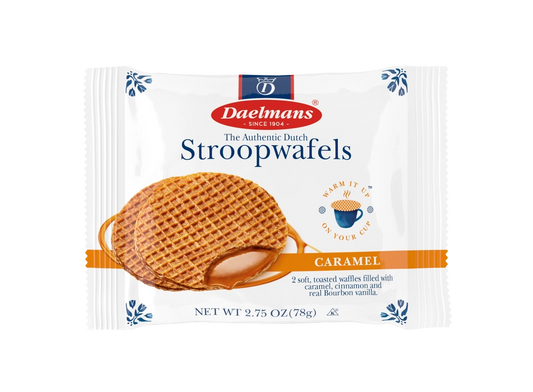 Caramel Jumbo Stroopwafels | 2 Pack