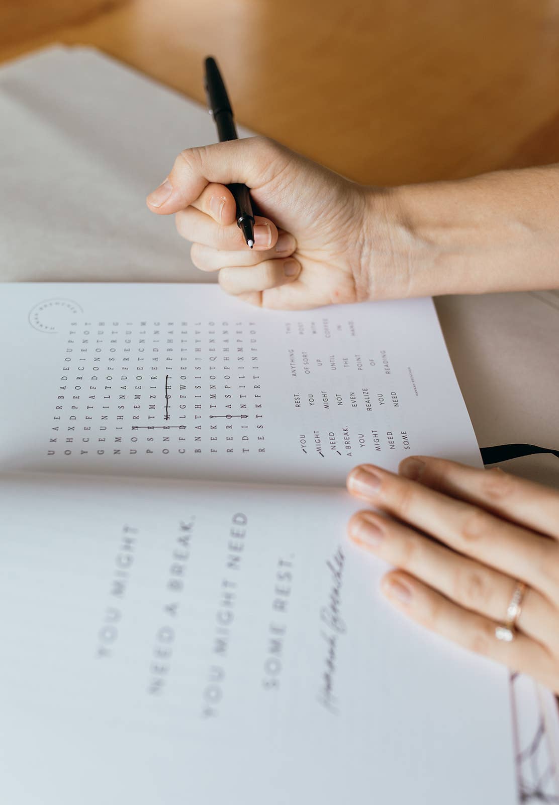 The Wordsearch Book: Becoming - Heartfelt Gift Box