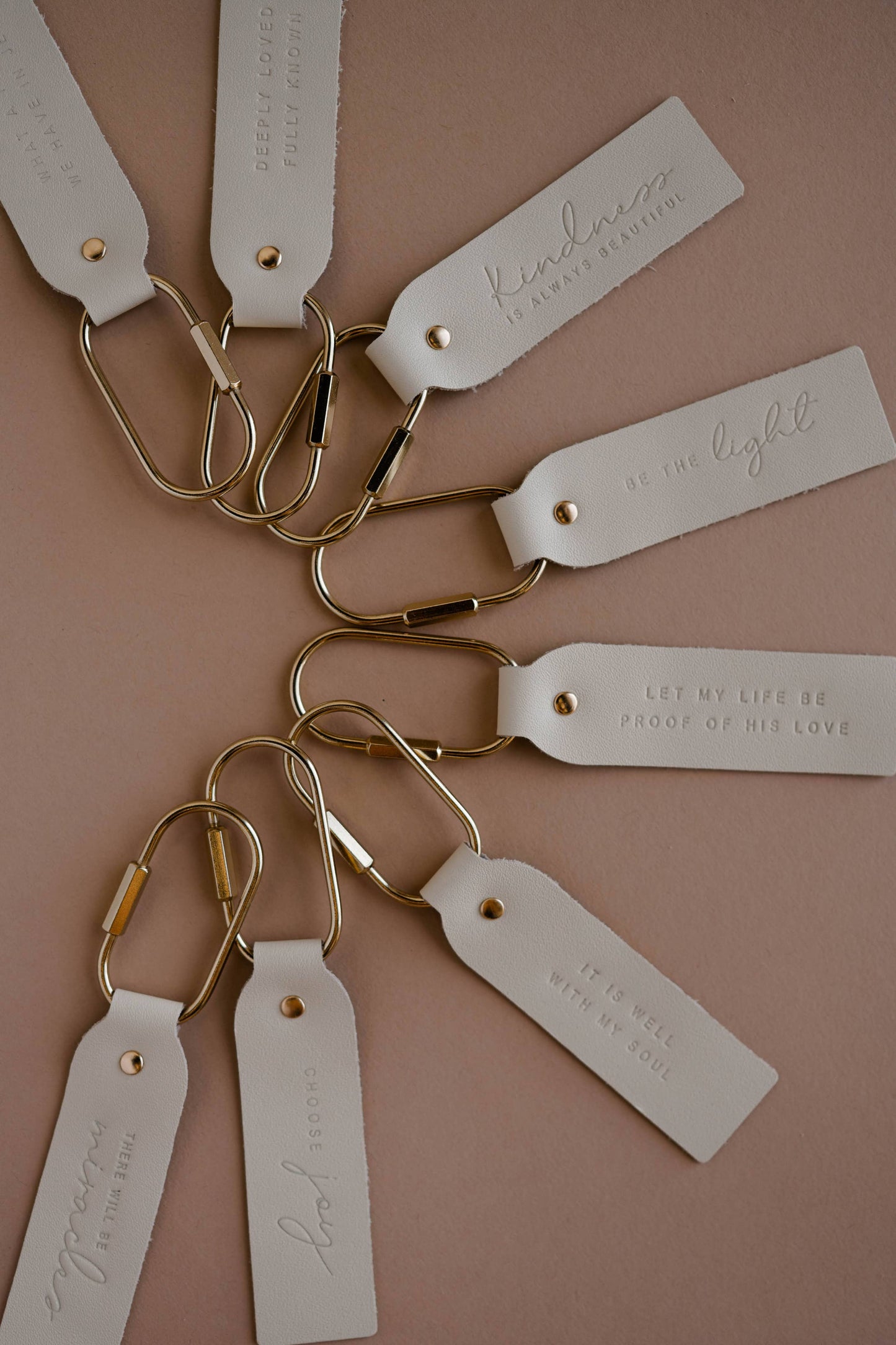 Choose Joy Blonde Keychain 