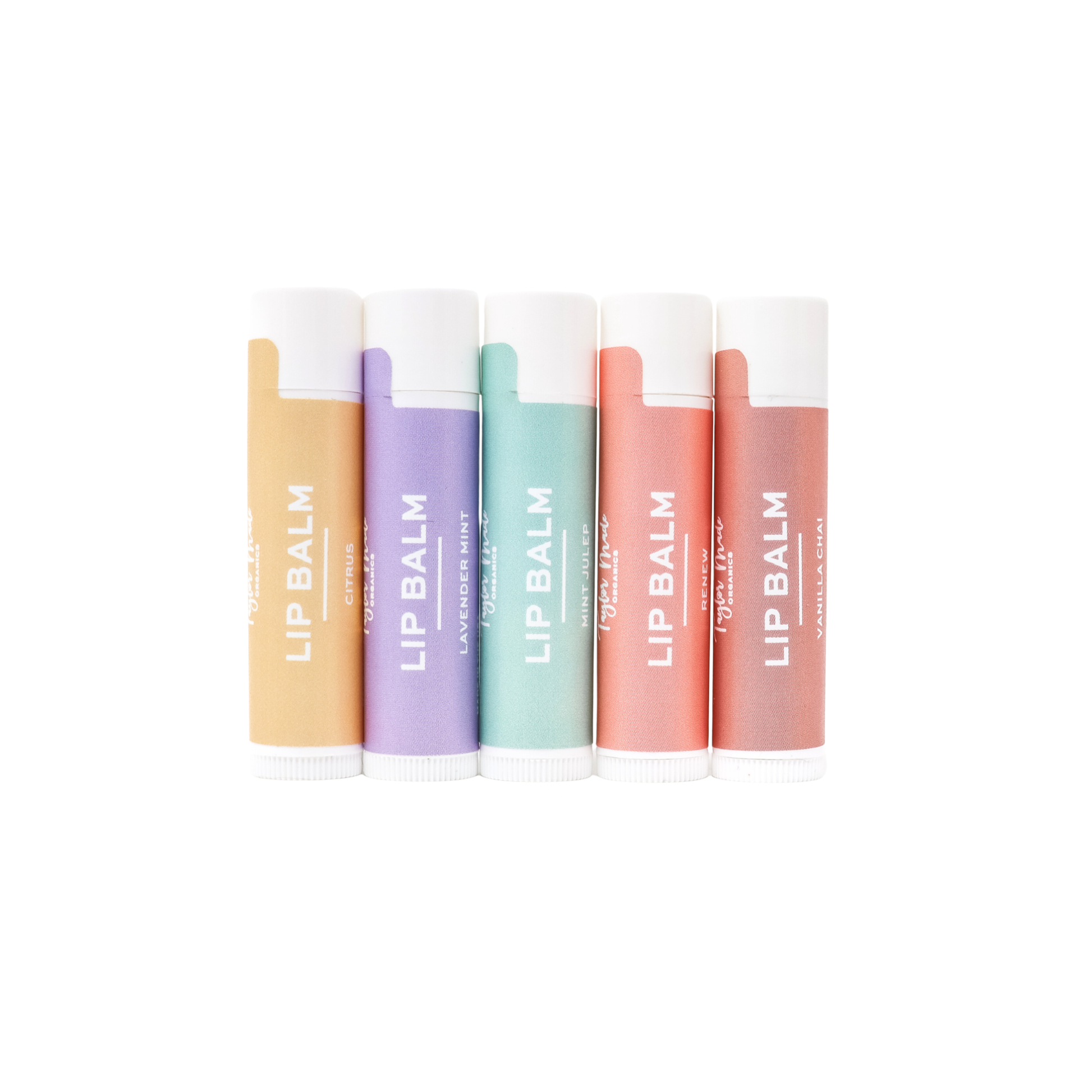 Lip Balm – Shea Butter, Coconut Oil & Beeswax Moisturizing: Vanilla chai - Heartfelt Gift Box