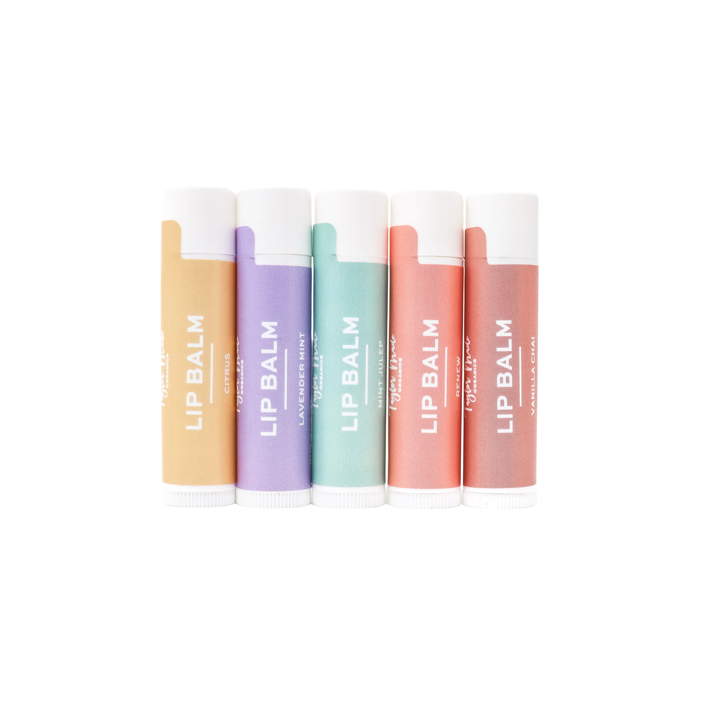 Lip Balm – Shea Butter, Coconut Oil & Beeswax Moisturizing: Renew - Heartfelt Gift Box