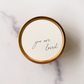 You are Loved Soy Candle Tin | 3.5 oz. - Heartfelt Gift Box