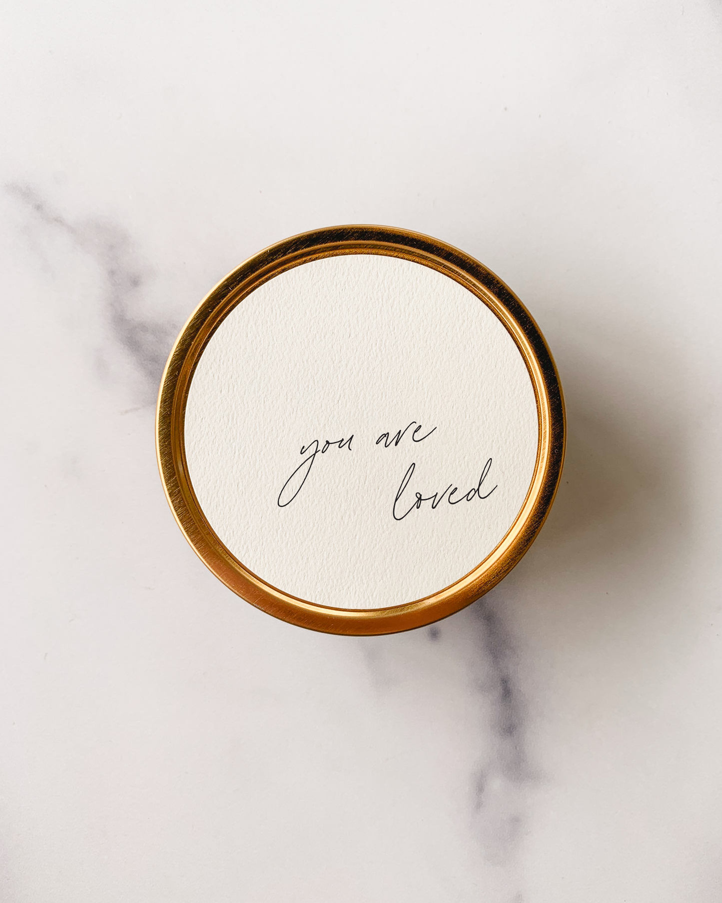 You are Loved Soy Candle Tin | 3.5 oz. - Heartfelt Gift Box