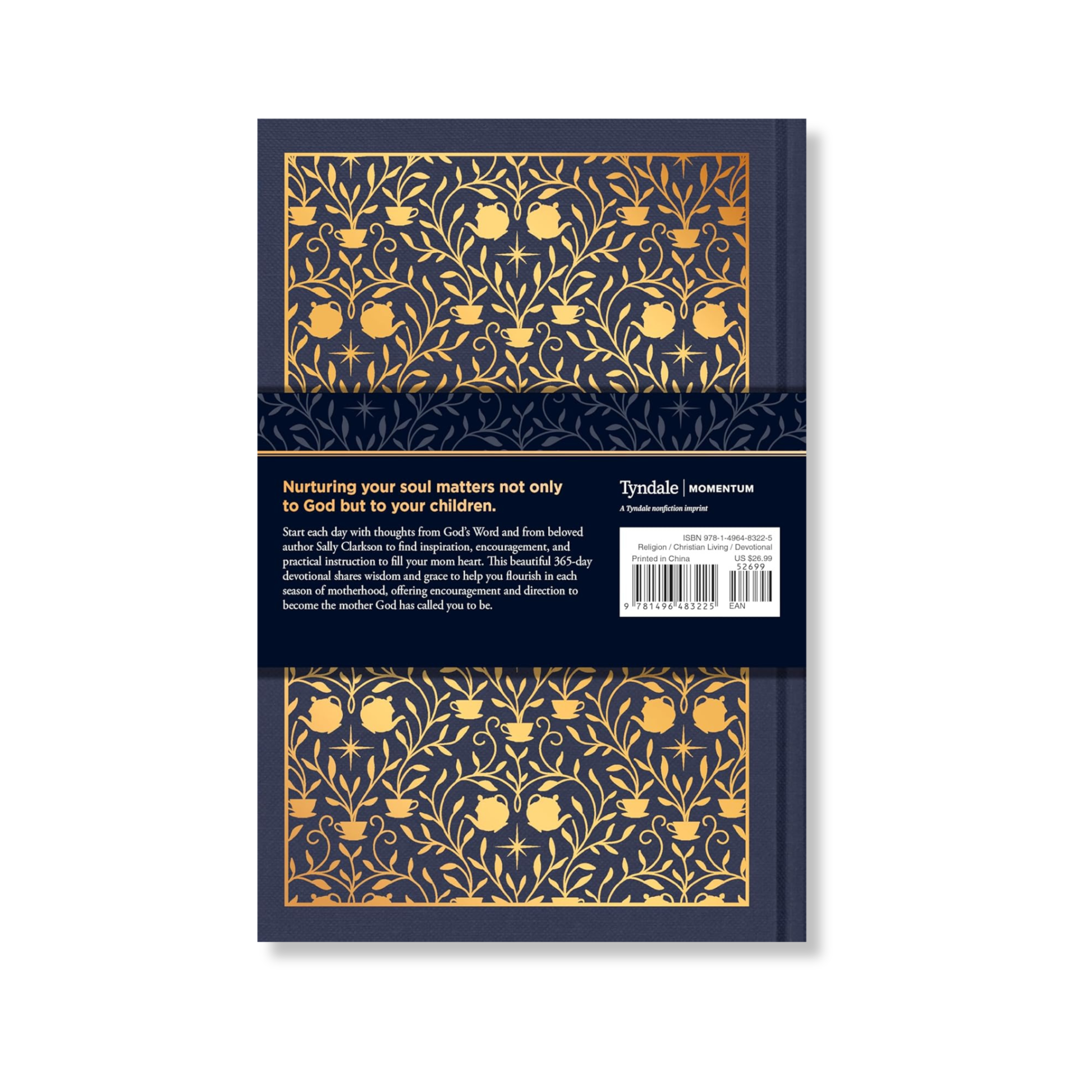 Mom Heart Moments | Daily Devotional Book for Lifegiving Motherhood, Hardcover - Heartfelt Gift Box