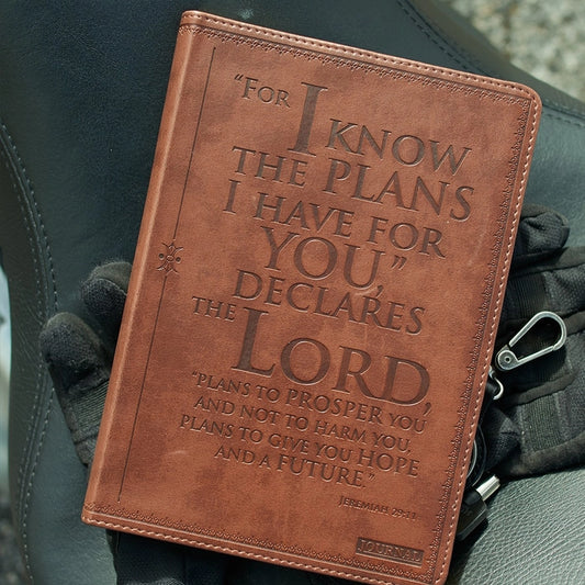 I Know the Plans Classic Luxleather Journal - Jeremiah 29:1