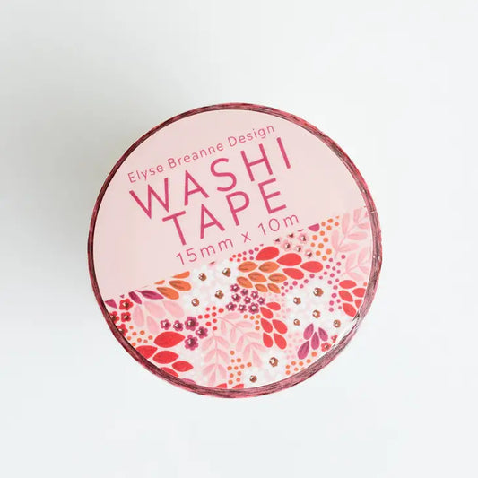 Sangria Floral Washi Tape - Heartfelt Gift Box