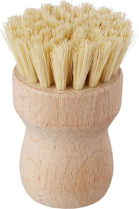 Small Natural Dish Brush with Fiber Bristles