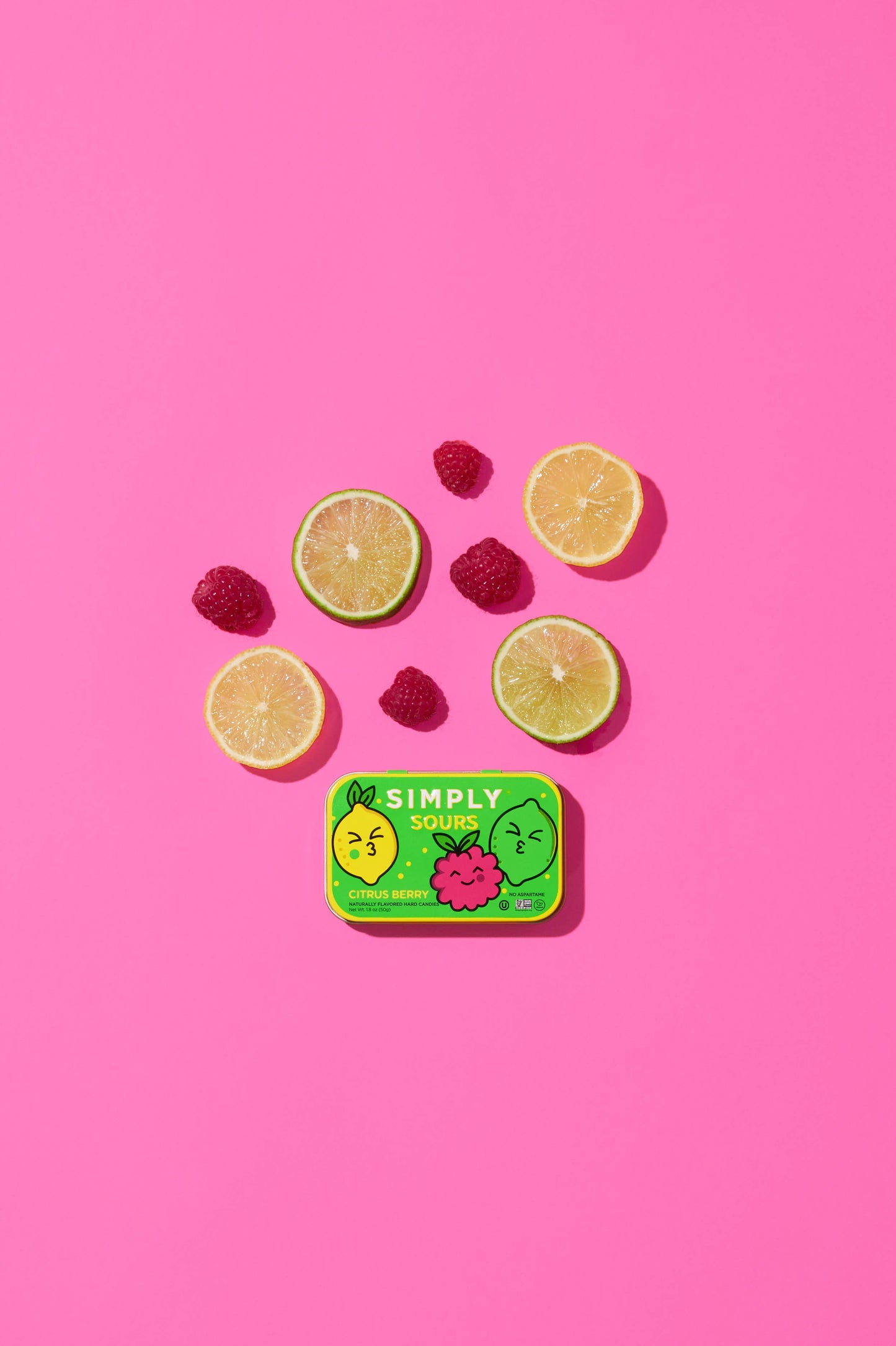 Simply Sours - Citrus Berry 1.8oz - Heartfelt Gift Box