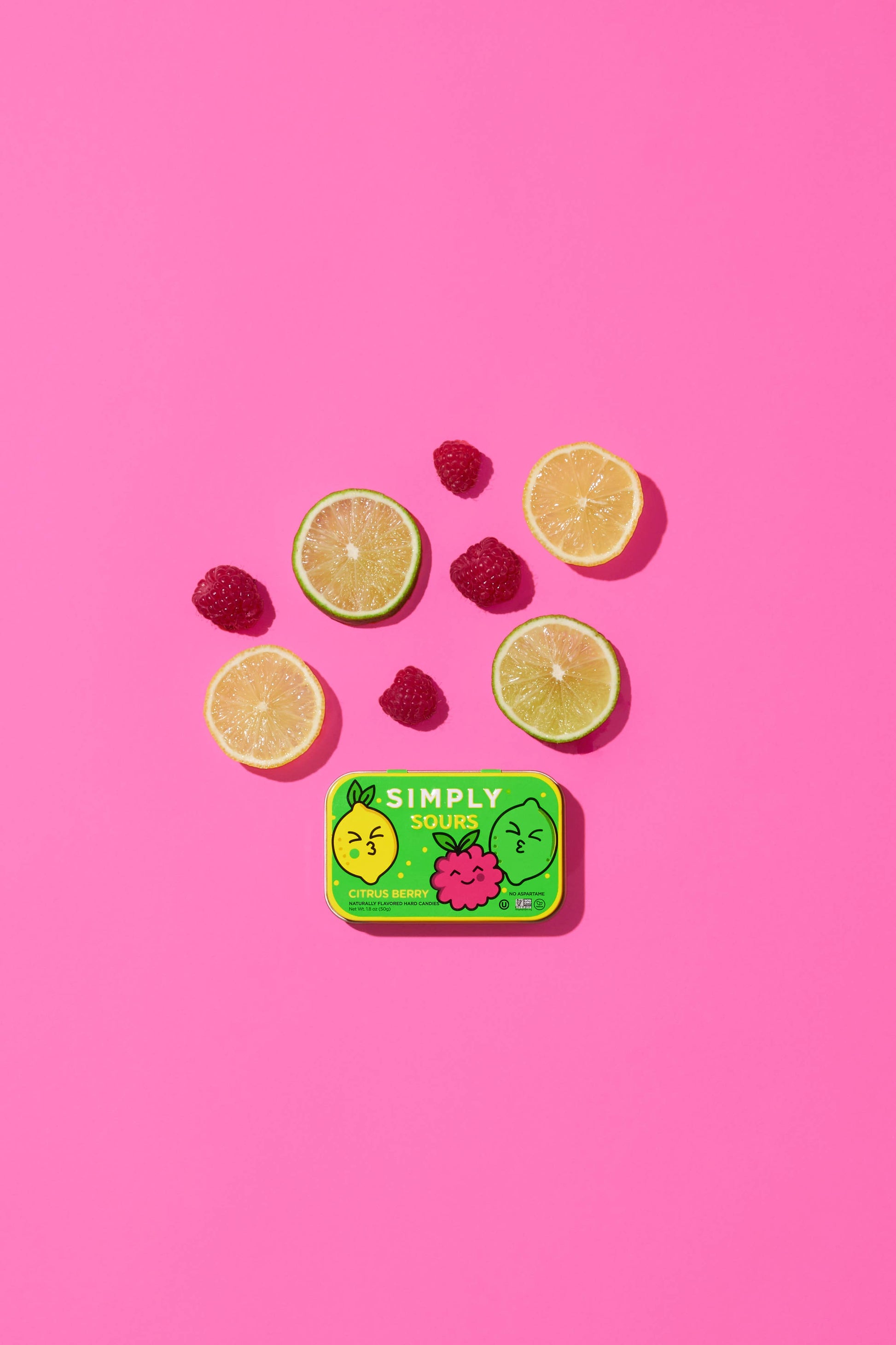 Simply Sours - Citrus Berry 1.8oz - Heartfelt Gift Box